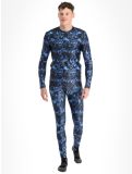 Miniatura Poederbaas, Thermo Camo camisa termoactiva hombres Navy azul 