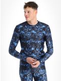 Miniatura Poederbaas, Thermo Camo camisa termoactiva hombres Navy azul 