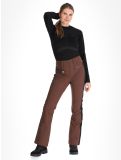 Miniatura Poivre Blanc, Luxe Sport 24PBH0822/WO pantalones de esquí mujeres Choco Brown / Black marrón, negro 