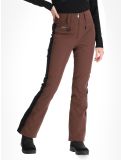 Miniatura Poivre Blanc, Luxe Sport 24PBH0822/WO pantalones de esquí mujeres Choco Brown / Black marrón, negro 