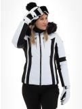 Miniatura Poivre Blanc, Luxe Sport Line W23-0804-WO chaqueta de esquí mujeres White / Black blanco, negro 