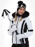 Miniatura Poivre Blanc, Luxe Sport Line W23-0804-WO chaqueta de esquí mujeres White / Black blanco, negro 