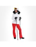 Miniatura Poivre Blanc, Stretch Ski Jacket chaqueta de esquí mujeres blanco 