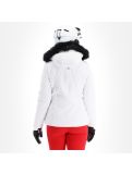 Miniatura Poivre Blanc, Stretch Ski Jacket chaqueta de esquí mujeres blanco 