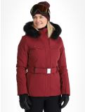 Miniatura Poivre Blanc, Traditional 24PBH0801/WO chaqueta de esquí mujeres Burgundy Red rojo 