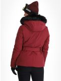 Miniatura Poivre Blanc, Traditional 24PBH0801/WO chaqueta de esquí mujeres Burgundy Red rojo 