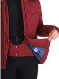 Miniatura Poivre Blanc, Traditional 24PBH0801/WO chaqueta de esquí mujeres Burgundy Red rojo 