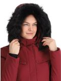 Miniatura Poivre Blanc, Traditional 24PBH0801/WO chaqueta de esquí mujeres Burgundy Red rojo 