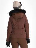 Miniatura Poivre Blanc, Traditional 24PBH0802/WO chaqueta de esquí mujeres Choco Brown marrón 