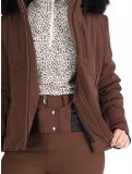 Miniatura Poivre Blanc, Traditional 24PBH0802/WO chaqueta de esquí mujeres Choco Brown marrón 