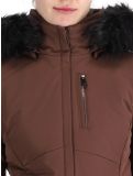 Miniatura Poivre Blanc, Traditional 24PBH0802/WO chaqueta de esquí mujeres Choco Brown marrón 