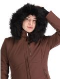 Miniatura Poivre Blanc, Traditional 24PBH0802/WO chaqueta de esquí mujeres Choco Brown marrón 