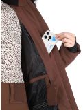 Miniatura Poivre Blanc, Traditional 24PBH0802/WO chaqueta de esquí mujeres Choco Brown marrón 