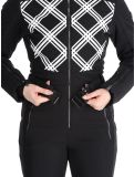 Miniatura Poivre Blanc, Traditional 24PBH0831/WO/C ropa del mono mujeres Cross Black negro 