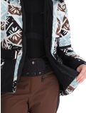 Miniatura Poivre Blanc, Traditional 24PBH1003/WO/P chaqueta de esquí mujeres Print Black blanco, negro 