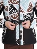 Miniatura Poivre Blanc, Traditional 24PBH1003/WO/P chaqueta de esquí mujeres Print Black blanco, negro 