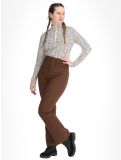 Miniatura Poivre Blanc, Traditional 24PBH1121/WO/A pantalones de esquí softshell mujeres Choco Brown marrón 