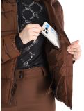 Miniatura Poivre Blanc, Traditional 24PBH1201/WO chaqueta de esquí mujeres Choco Brown marrón 