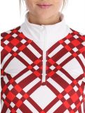 Miniatura Poivre Blanc, Traditional 24PBH1940/WO/C jersey mujeres Cross Scarlet Red rojo 