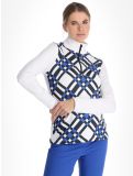 Miniatura Poivre Blanc, Traditional 24PBH1940/WO/C jersey mujeres Cross Acid Blue azul, blanco 