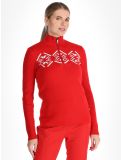 Miniatura Poivre Blanc, Traditional 24PBH3540/WO jersey mujeres Scarlet Red rojo 