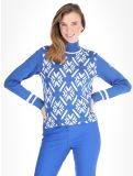 Miniatura Poivre Blanc, Traditional 24PBH3552/WO sudadera mujeres Acid Blue azul 