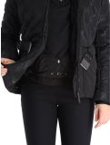 Miniatura Poivre Blanc, Traditional Line W23-1003-WO/E chaqueta de esquí mujeres Embossed Black negro 