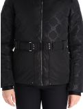 Miniatura Poivre Blanc, Traditional Line W23-1003-WO/E chaqueta de esquí mujeres Embossed Black negro 