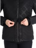 Miniatura Poivre Blanc, Traditional Line W23-1003-WO/E chaqueta de esquí mujeres Embossed Black negro 