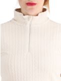 Miniatura Protest, PRTGAIL 1/4 zip jersey mujeres Kitoff White blanco 