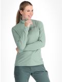 Miniatura Protest, PRTLUNAR 1/4 zip jersey mujeres Green Baygreen verde 