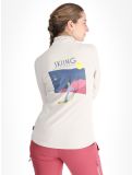 Miniatura Protest, PRTLUNAR 1/4 zip jersey mujeres Kitoff White blanco 