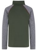 Miniatura Protest, PRTRAF JR 1/4 zip jersey niños Thyme gris, verde 