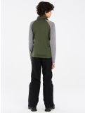 Miniatura Protest, PRTRAF JR 1/4 zip jersey niños Thyme gris, verde 