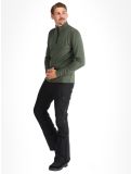 Miniatura Protest, REWILL 1/4 zip top jersey hombres Thyme verde 