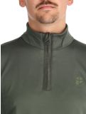 Miniatura Protest, REWILL 1/4 zip top jersey hombres Thyme verde 