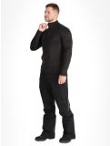 Miniatura Protest, REWILL 1/4 zip top jersey hombres True Black negro 