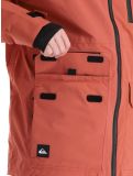 Miniatura Quiksilver, Carlson chaqueta de esquí hombres Marsala rojo 