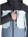 Miniatura Quiksilver, Dawson chaqueta de esquí hombres Flint Stone gris 