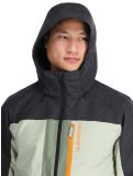 Miniatura Quiksilver, Dawson chaqueta de esquí hombres Sea Spray negro, verde 