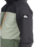 Miniatura Quiksilver, Dawson chaqueta de esquí hombres Sea Spray negro, verde 