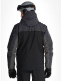 Miniatura Quiksilver, Dawson chaqueta de esquí hombres True Black gris, negro 