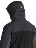 Miniatura Quiksilver, Dawson chaqueta de esquí hombres True Black gris, negro 