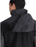 Miniatura Quiksilver, Dawson chaqueta de esquí hombres True Black gris, negro 