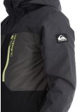 Miniatura Quiksilver, Dawson chaqueta de esquí hombres True Black gris, negro 