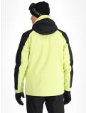 Miniatura Quiksilver, Mission Block chaqueta de esquí hombres Celery Green negro, verde 