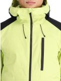 Miniatura Quiksilver, Mission Block chaqueta de esquí hombres Celery Green negro, verde 