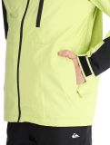 Miniatura Quiksilver, Mission Block chaqueta de esquí hombres Celery Green negro, verde 