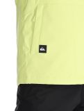 Miniatura Quiksilver, Mission Block chaqueta de esquí hombres Celery Green negro, verde 