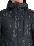 Miniatura Quiksilver, Mission Printed chaqueta de esquí hombres Nature Zoom Dark Shadow negro 